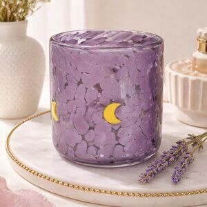 Anthropologie Mystic Icon Juice Glass – Moon Purple 17 oz – NIB / Rare / Collect